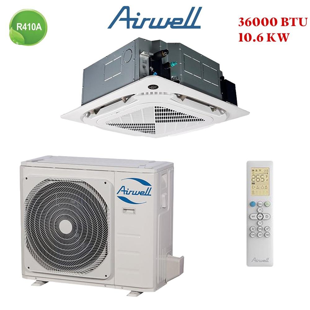 Optez pour le Climatiseur Cassette Airwell 48000 BTU pour des espaces jusqu'à 130 m². Installation en option, garantie de 3 ans, et performance énergétique exceptionnelle. Disponible à Casablanca, Rabat, et Marrakech.