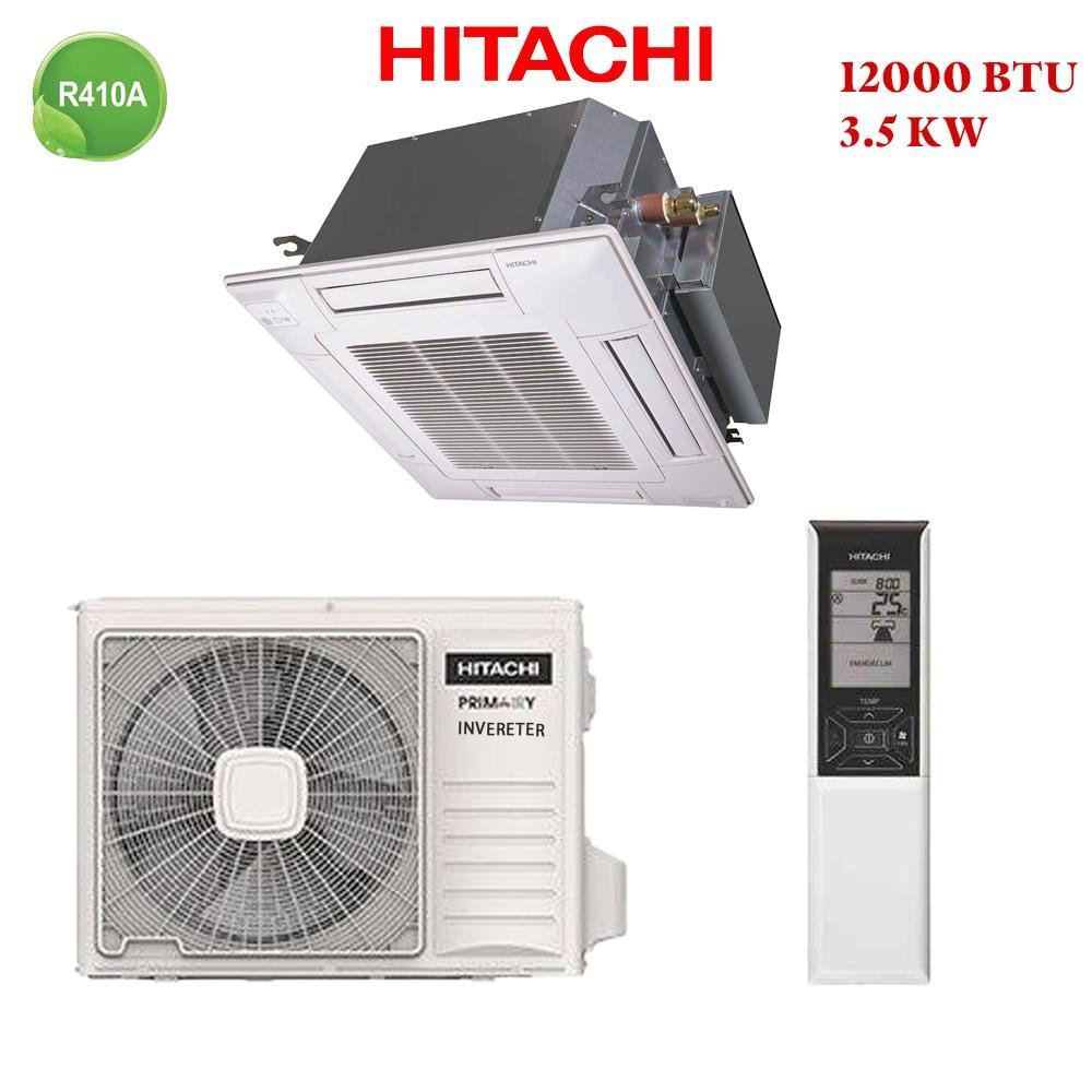 Climatiseur Cassette HITACHI 12000 Btu Inverter 3.5 Kw