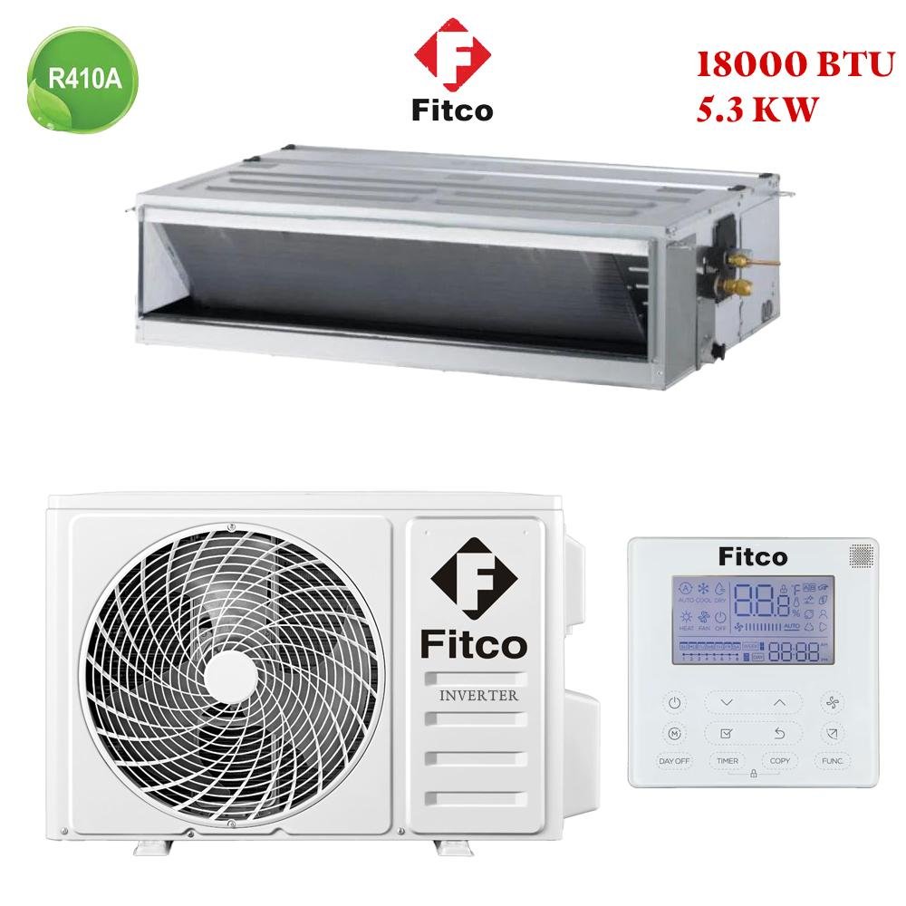 Climatiseur Gainable Fitco 18000 Btu inverter 5.3 Kw