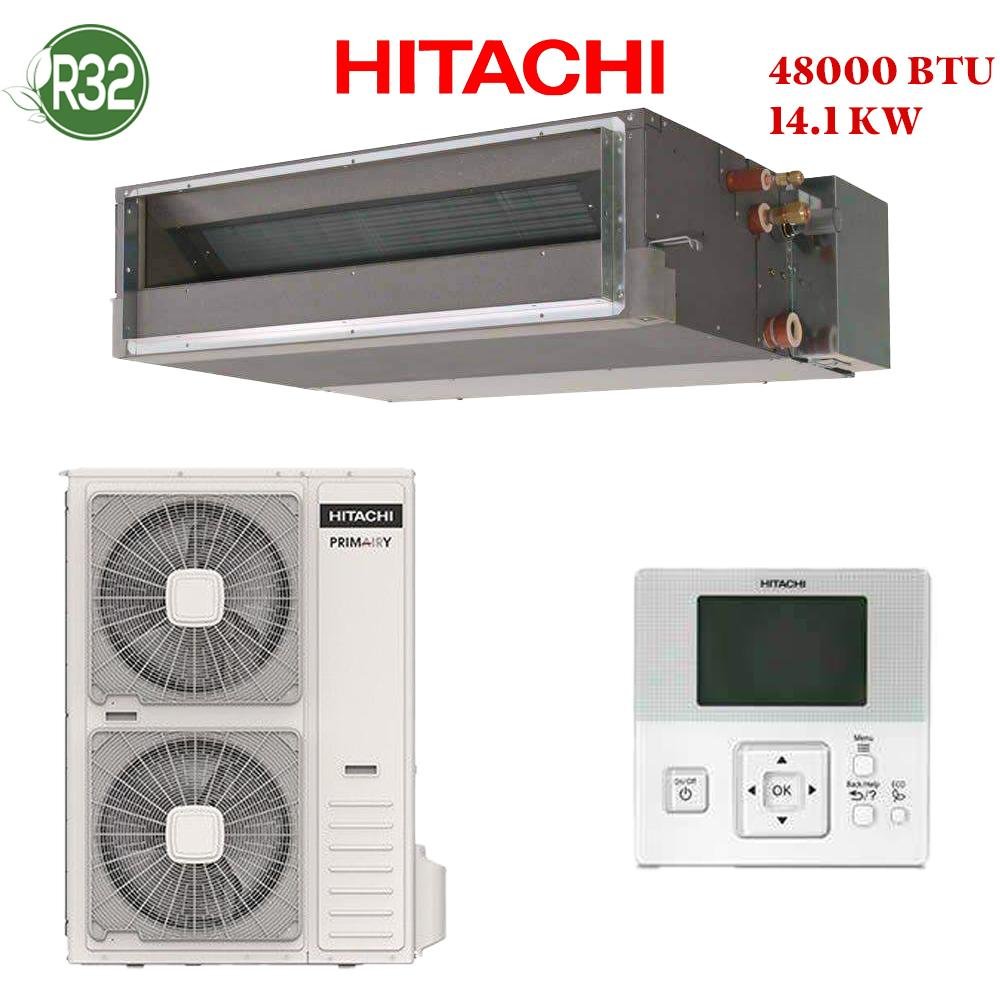 Climatiseur Gainable HITACHI 48000 Btu Inverter 14.1 Kw