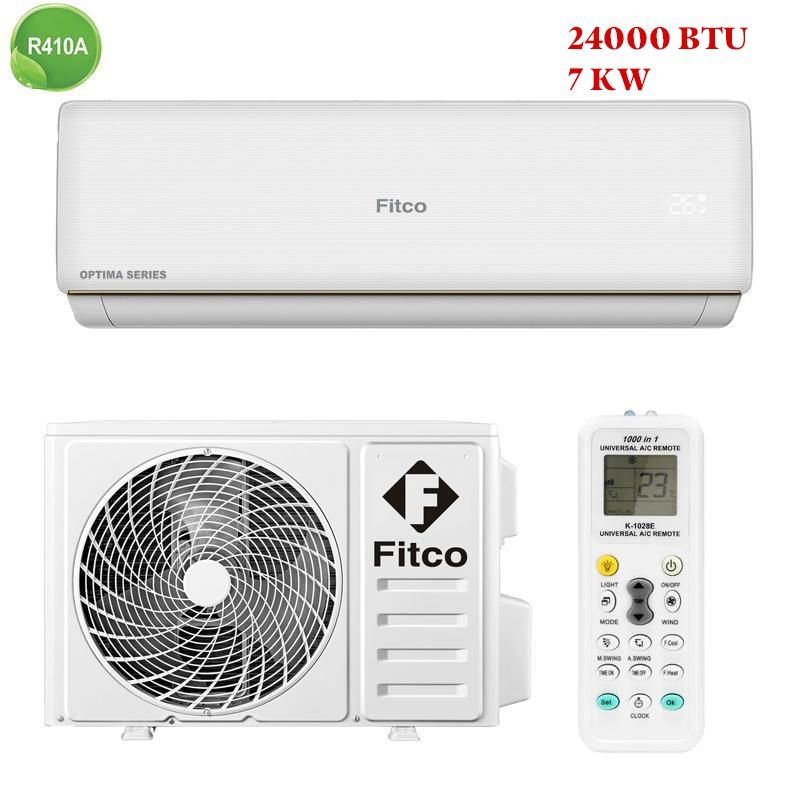 Climatiseur Split Mural Fitco 24000 btu R410