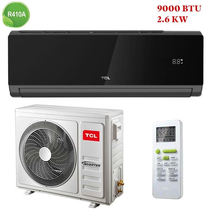 Climatiseur TCL 9000 Btu Inverter Black