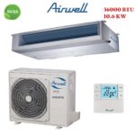 Climatiseur gainable Airwell 36000 btu inverter