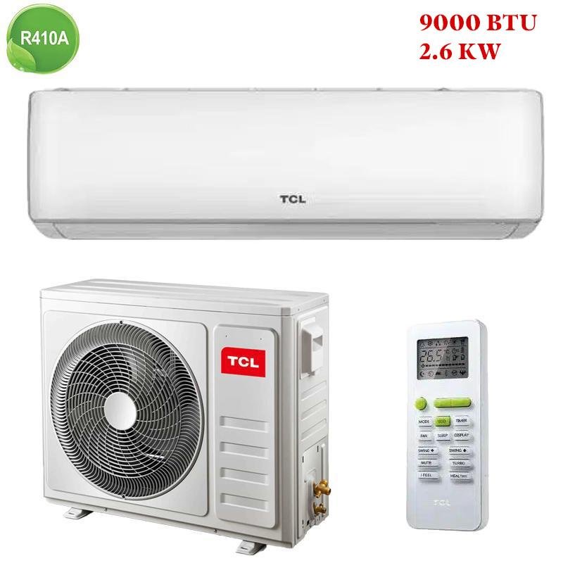 Climatiseur split Mural TCL 9000 Btu R410