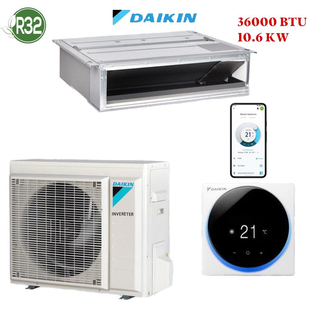 Climatiseur DAIKIN Gainable 36000 Btu Inverter 10.6 Kw