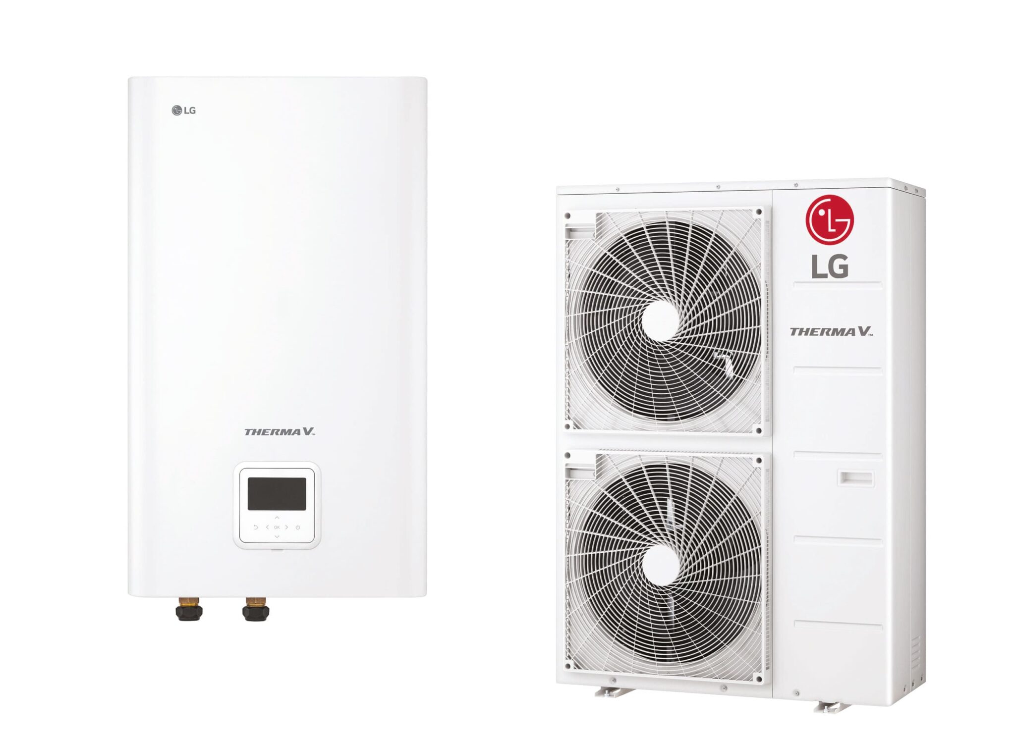 Pompe à Chaleur Air-Eau LG Therma V Monobloc R32 – 9.0 KW – Classe A+++