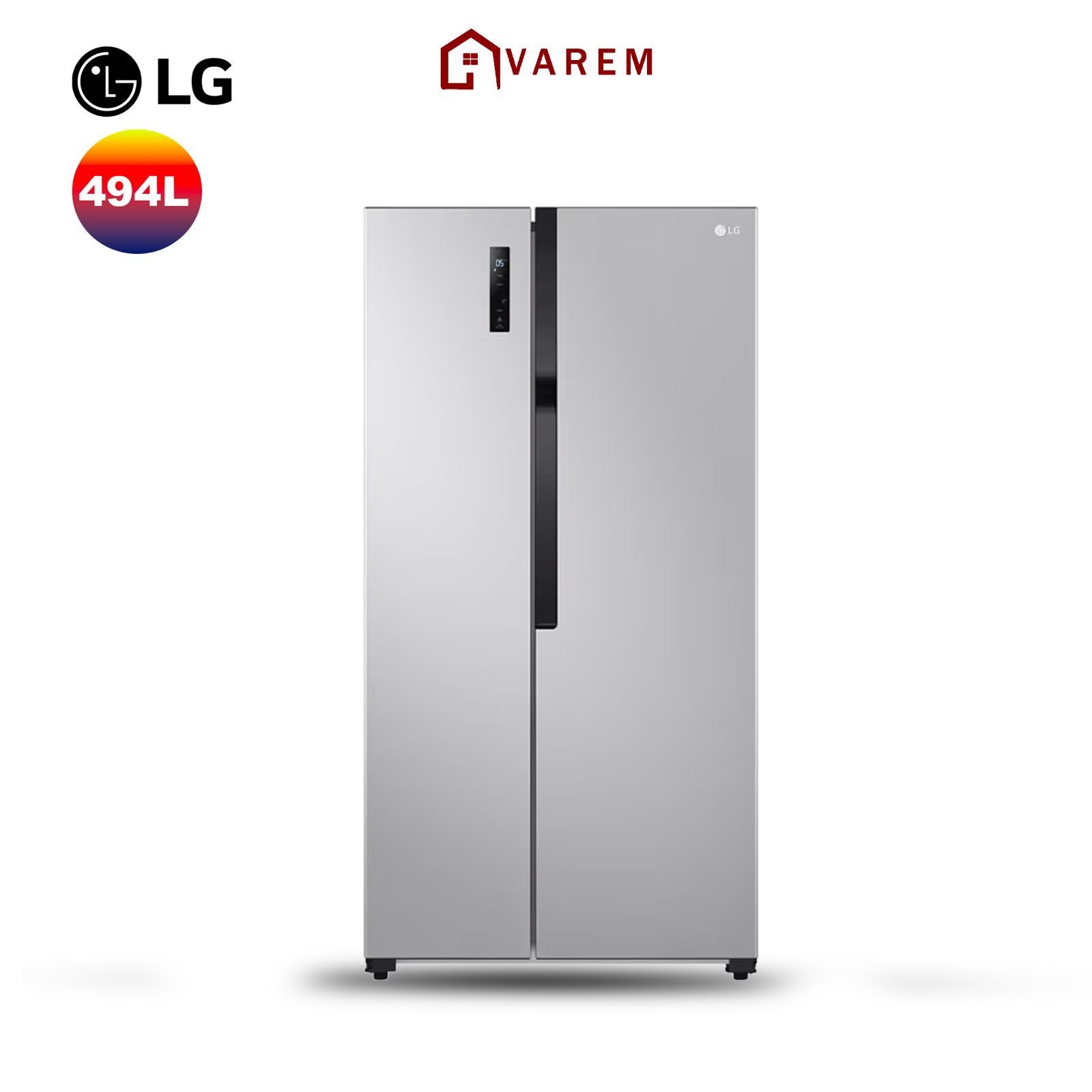 Réfrigérateur LG 423L Side By Side GR-B507PQAM, design élégant, technologie avancée pour une conservation optimale au Maroc.