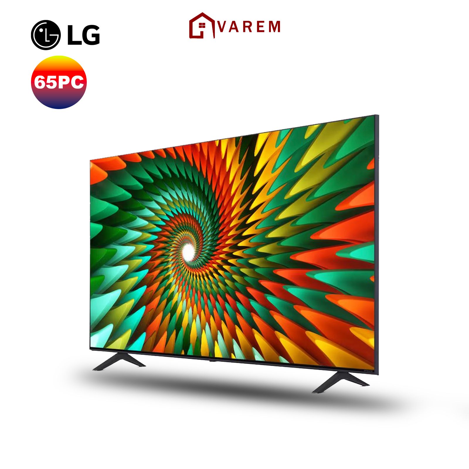 Smart TV LG NanoCell 65 pouces 4K - 65NANO776RA, couleurs pures, HDR10 Pro, processeur AI α5 Gen6, design élégant.