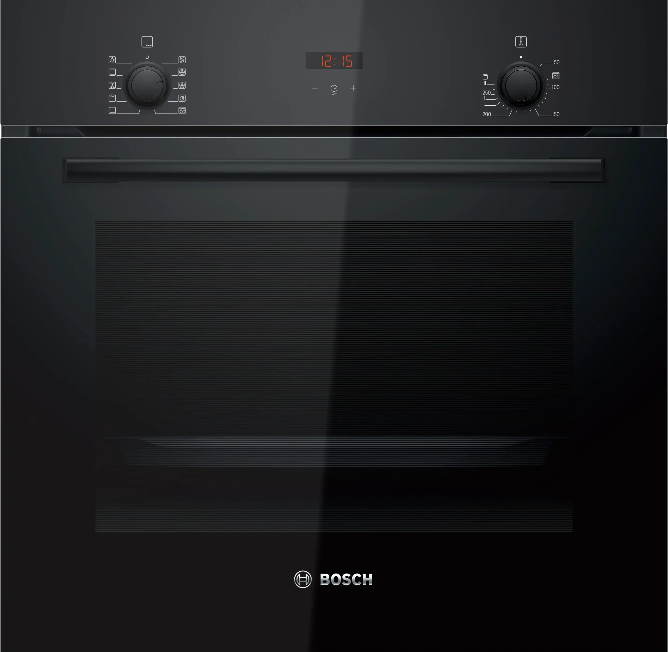 Four encastrable Bosch HBF512BB1T noir multifonction chaleur tournante 3D